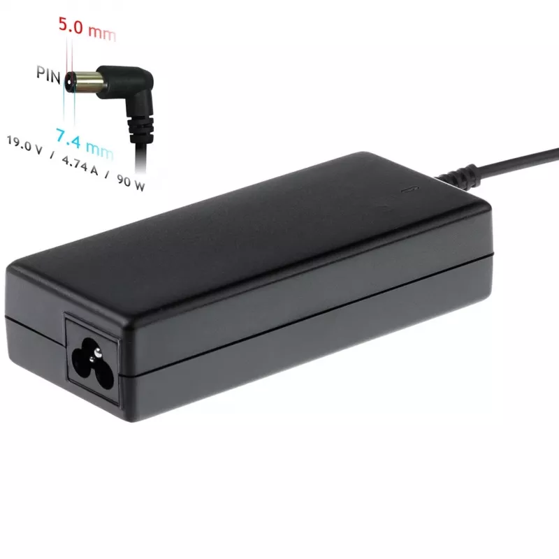 Barošanas adapteris/invertors Akyga AK-ND-04 portatīvajiem datoriem, iekštelpām 90 W, ieeja 100–250 V, melns