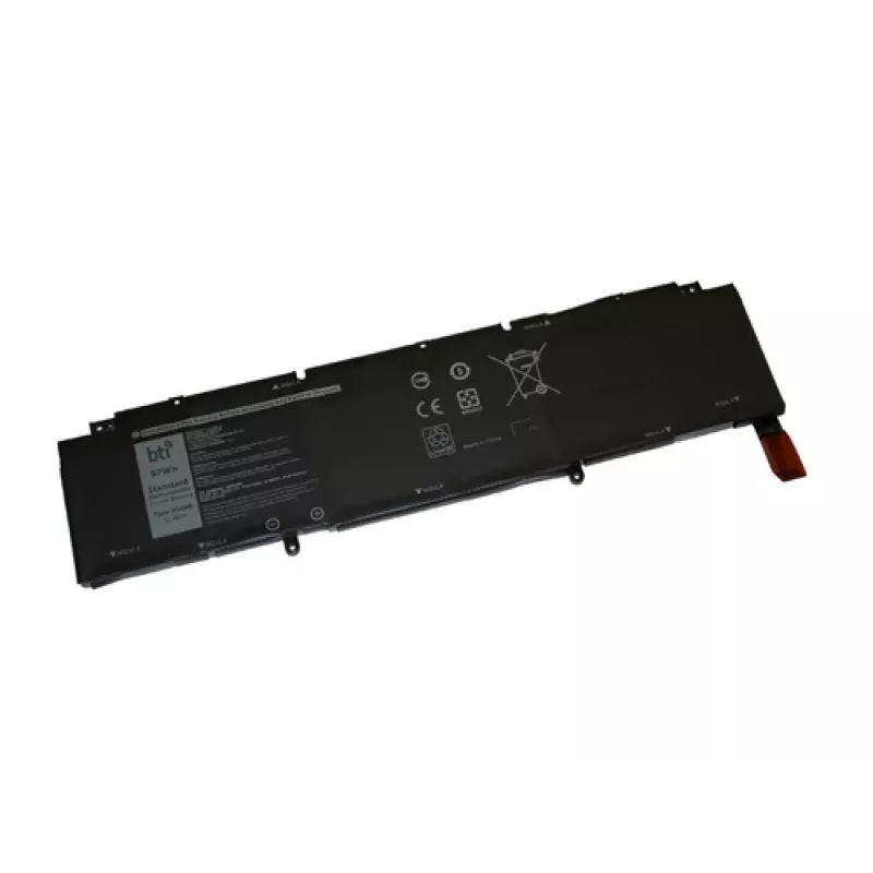 BTI klēpjdatora baterija 97 Wh (8500 mAh) 6 elementu Li-Ion, saderīga ar Dell XPS 9710/9700 un Precision 5760/5750