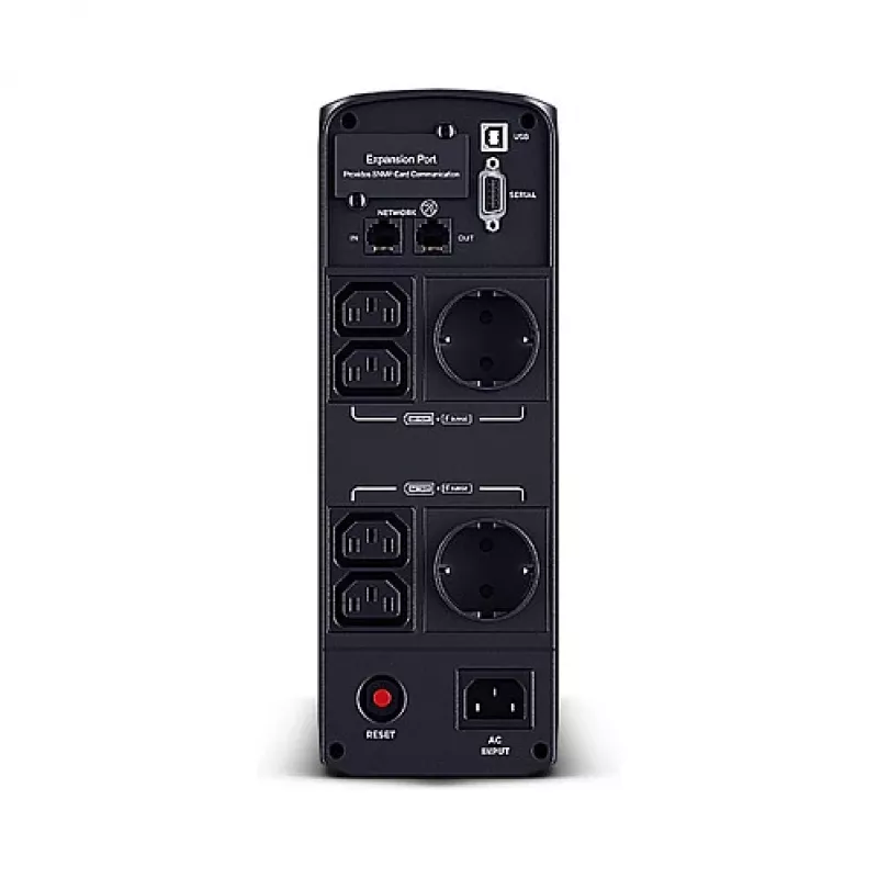 CyberPower CP1600EIPFCLCD nepārtrauktās barošanas avots (UPS) Line-Interactive 1,6 kVA 1000 W 6 maiņstrāvas izejas