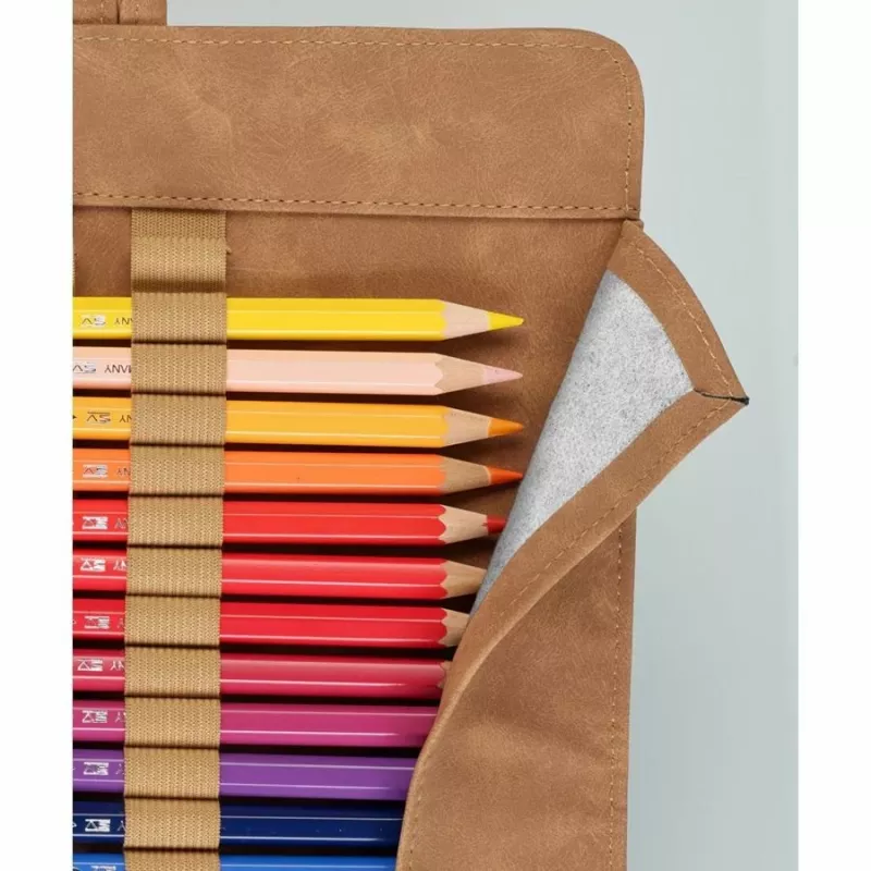 Penālis Faber-Castell 180010 Soft penālis no PU ādas brūns