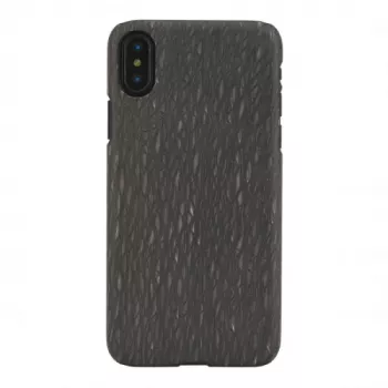Telefona maciņš “man and wood” iPhone X/XS — melns Carbalho vāciņš