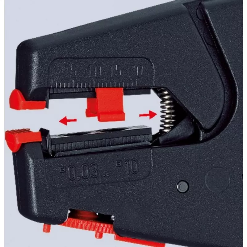 Kabeļu noņēmējs Knipex 12 40 200