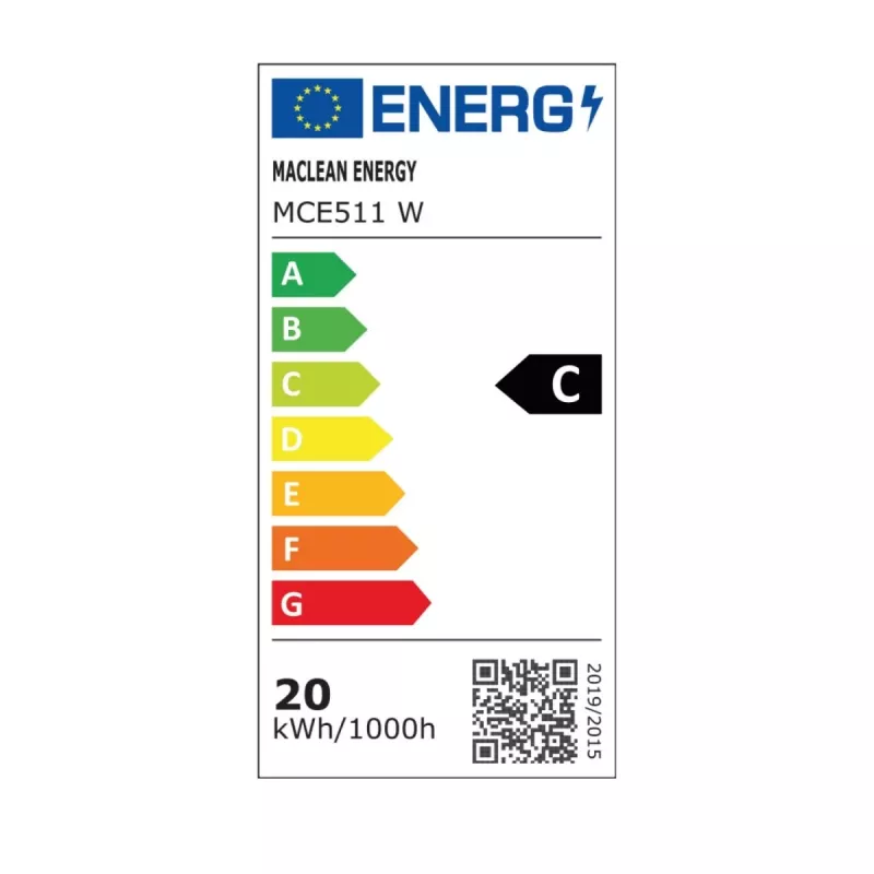 LED lampa MCE511 W 20W IP65 4000K
