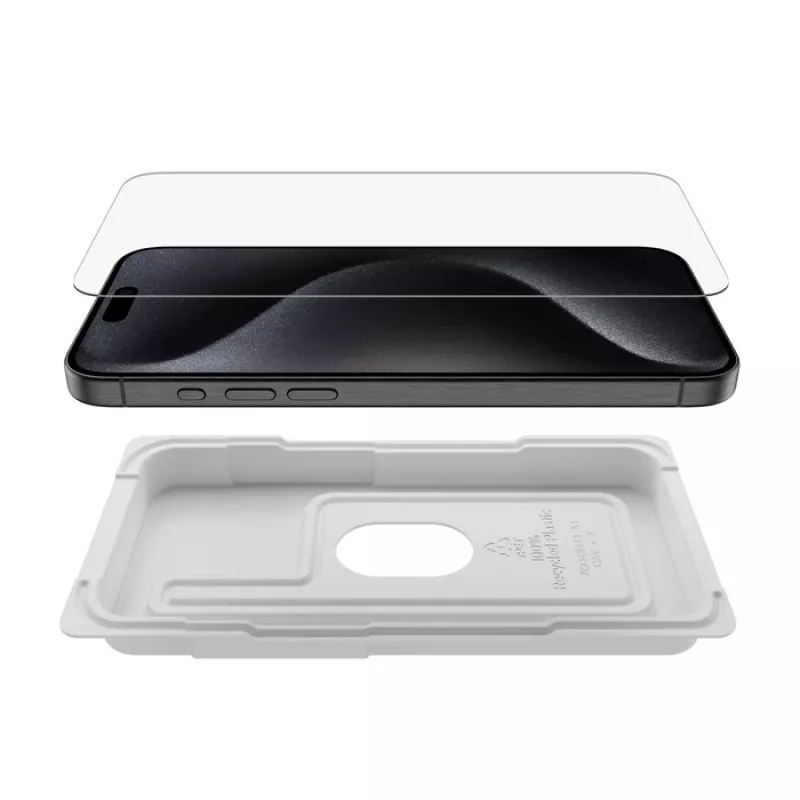 Ekrāna aizsargs Belkin ScreenForce iPhone 15 Pro Max Rūdītais stikls