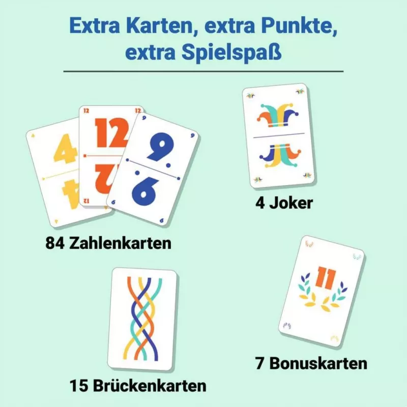 Elfer raus Extra, kāršu spēle
