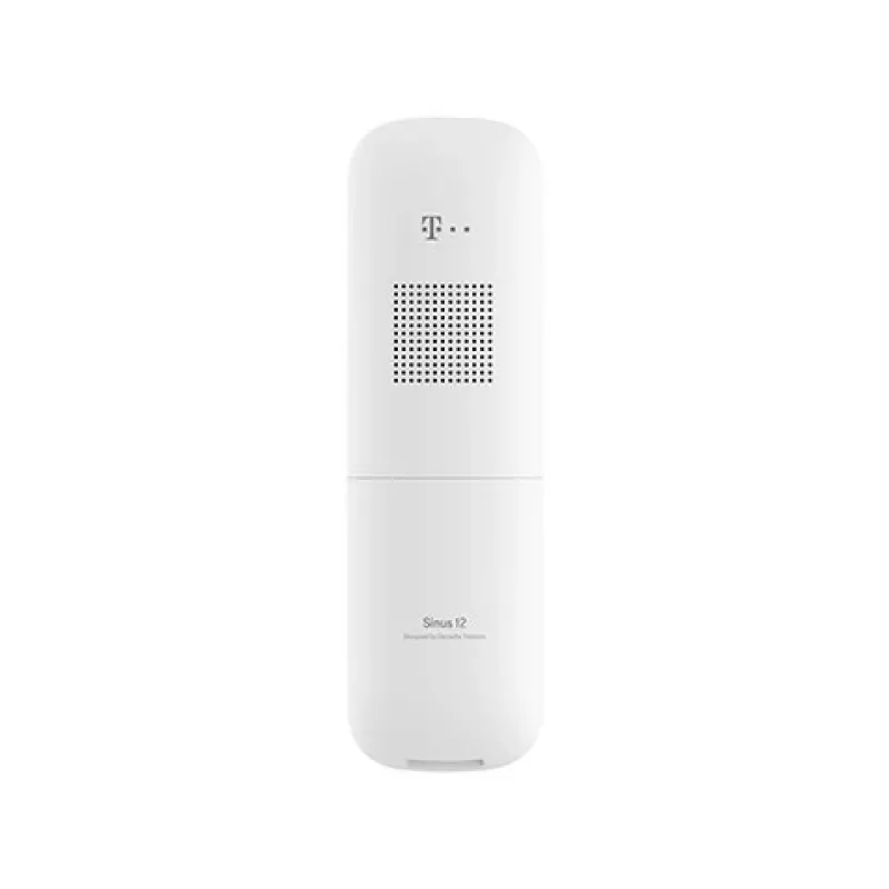 Telekom Sinus A12 analogais/DECT telefons, balts