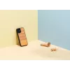 Telefona maciņš Man and Wood iPhone 12 mini, herringbone arancia Melns