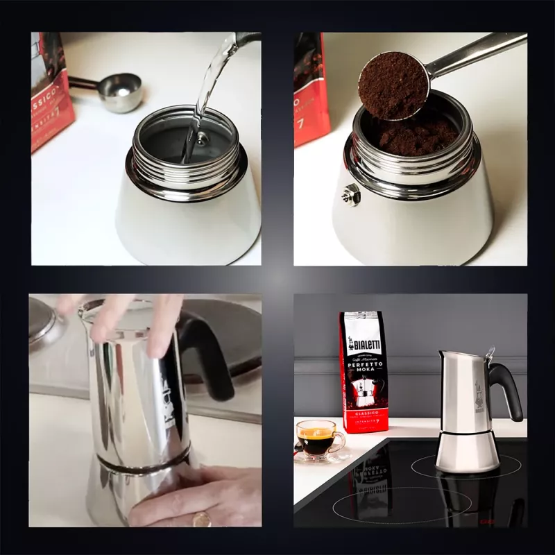 Bialetti Venus box Moka pot 0.5 L Silver
