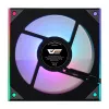 Dzesēšanas ventilators Darkflash DM8 ARGB Melns 120 mm