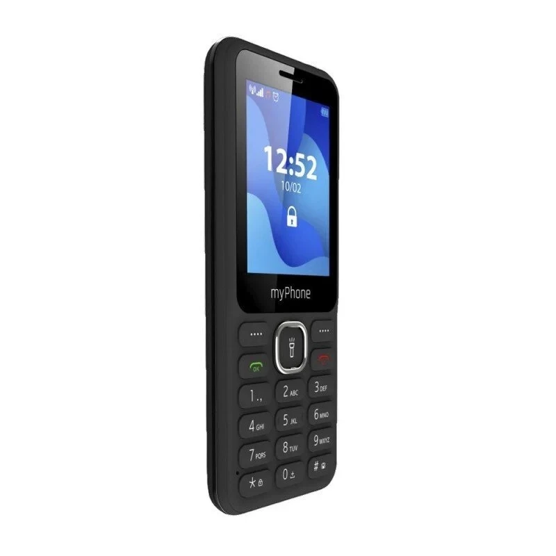 Mobilais tālrunis MYPHONE myPhone 6320, 2,4 collu displejs, Dual SIM, 1000 mAh, Bluetooth, FM radio, melns
