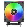 Gaisa dzesētājs TACENS Mars Gaming MCPU-LCD, 120 mm ventilators, TDP 300 W, atbalsta LGA1700/1200/115x/1366 un AM4/AM5, melns