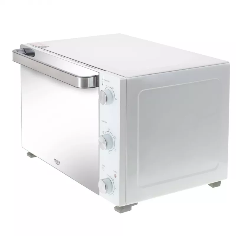 Elektriskā galda krāsns Adler AD 6027, 48 L ietilpība, 1800 W, balta
