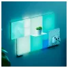LED panelu gaisma Nanoleaf N8100E00-2TBS — kvadrātveida RGB, līdzstrāvas barošana, 2 gab. iepakojumā