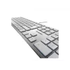 Tastatūra CHERRY KC 6000 plāns Universāla USB QWERTZ vācu sudraba