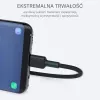 USB-C uz USB-A kabelis Aukey CB-CA2, neilona pinums, ātrā uzlāde 3A, 1 m