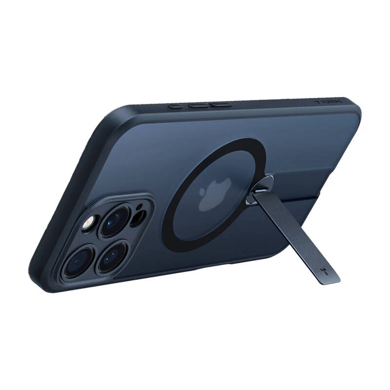 Torras Pstand Spin vāciņš iPhone 16 ProMax (Melns)
