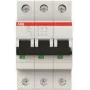 ABB Strāvas slēdzis 10A S203-C10 pro M kompakts 3pol.6kA priekš strāvas slēdža S203-C10 (2CDS253001R0104)