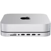 Klēpjdatoru dokstacija Satechi ST-GMMSHS vadu USB 3.2 Gen 2 Type-C balta