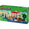 LEGO Minecraft komplekts 21275 TNT džungļu māja, 287 elementi, 2 minifigūras, vecumam 8+
