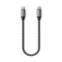 Satechi - USB kabelis - USB-C (M) uz USB-C (M) - 25 cm - USB barošanas avots (100 W) (ST-TCC10M)