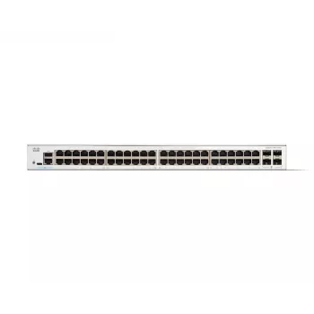 Cisco Catalyst 1300-48T-4G pārvaldīts slēdzis, 48 porti GE, 4x1GE SFP, ierobežota mūža aizsardzība (C1300-48T-4G)