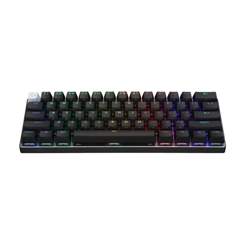Logitech G PRO X 60 spēļu tastatūra USB RF bezvadu Bluetooth QWERTZ melna