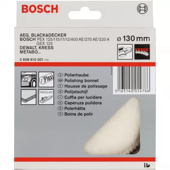 Jēra ādas diski Bosch 2608610001 Diametrs 13 cm Pelēks