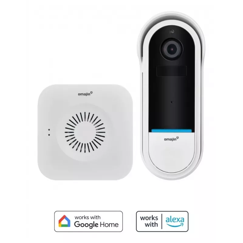 Durvju zvana signāls Omajin by Netatmo OVD-01-EU melns balts