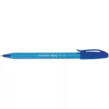 PAPER MATE lodīšu pildspalva InkJoy 100 ar vāciņu 8 gab. M zila