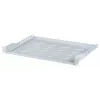 Rack shelf LANBERG AK-1004-S — 1U 19 inch pelēka, 483 mm width, 300 mm depth, 25 kg capacity