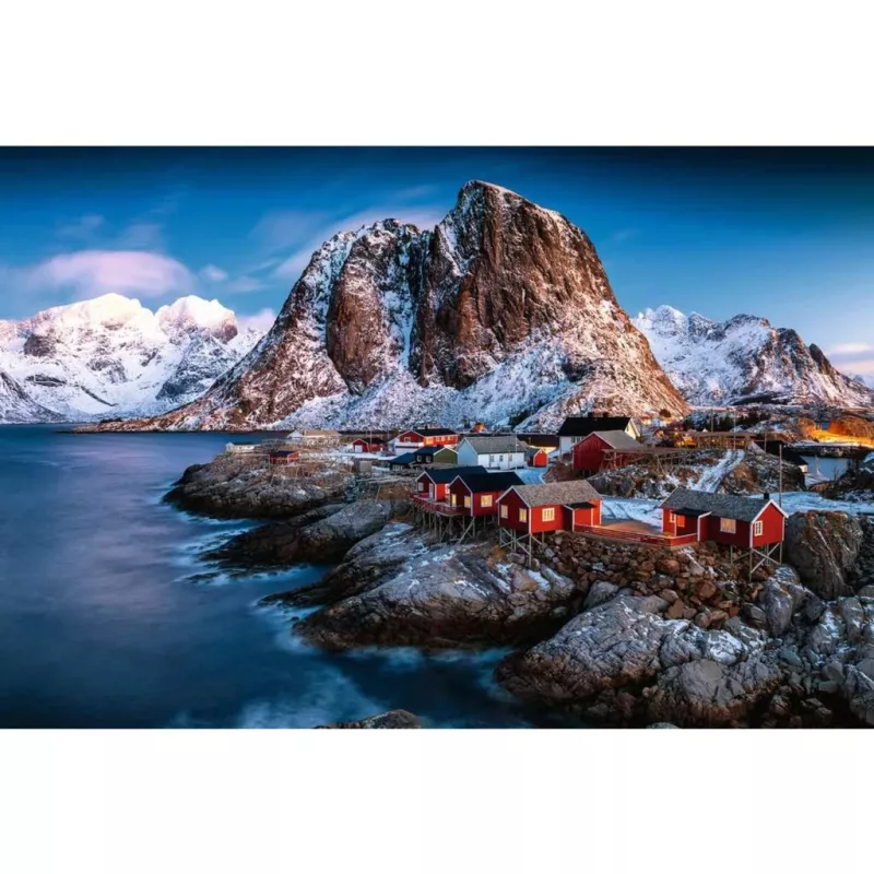 Puzle Ravensburger Lofoten Norway 3000 gab. Ainava