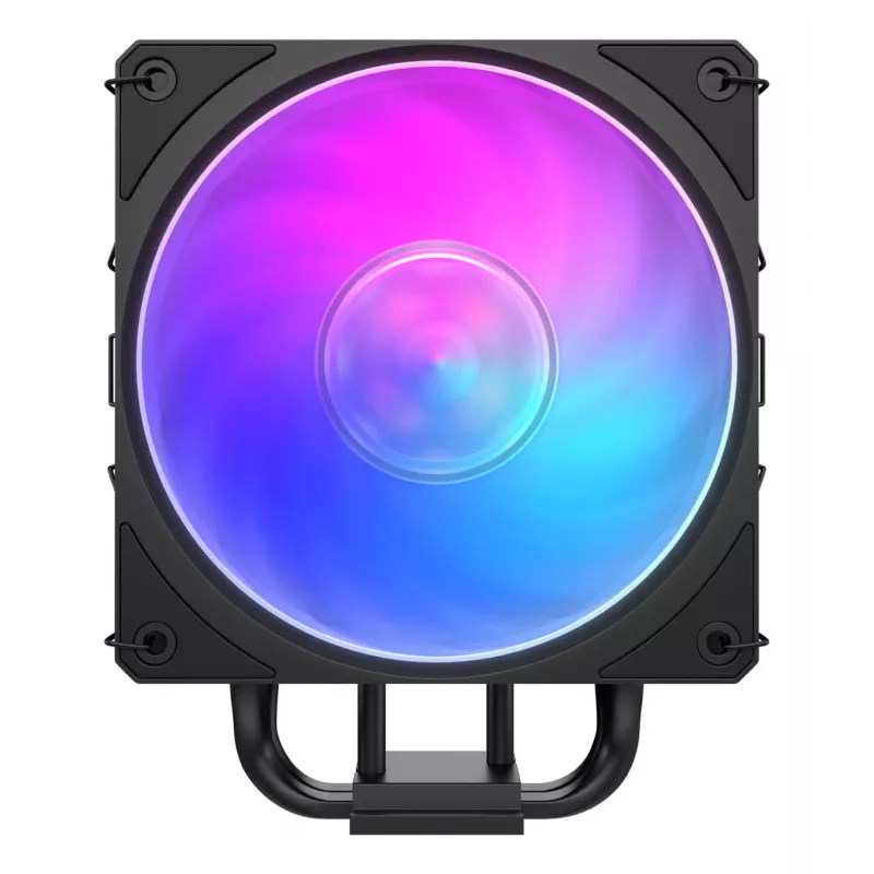 Gaisa dzesētājs Cooler Master Hyper 212 3DHP Melns ARGB — 120 mm ventilators, LGA1700/AM5/AM4 saderīgs