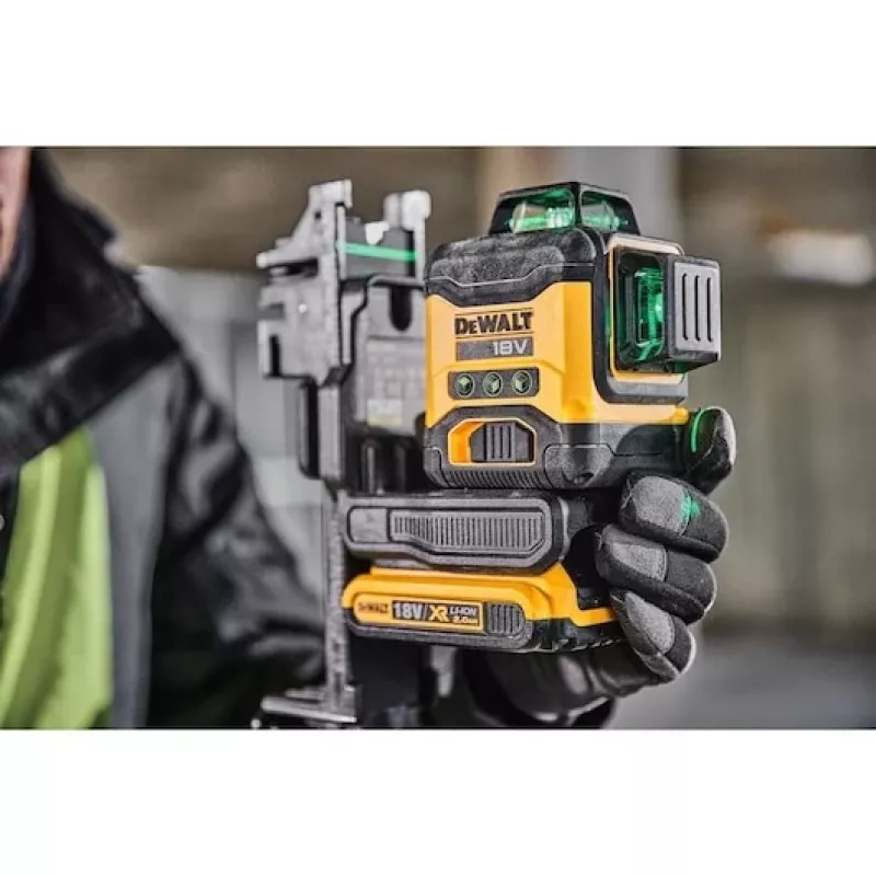 DEWALT 18V DCLE34031N 3x360 LĀZERA LĪMEŅRĀDIS