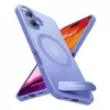 Aizsardzības vāciņš tālrunim Torras Pstand Series iPhone 16 — zils, plāns ar integrētu statīvu
