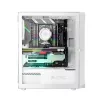 Logic PORTOS ARGB MINIDI USB 3.0 korpuss balts