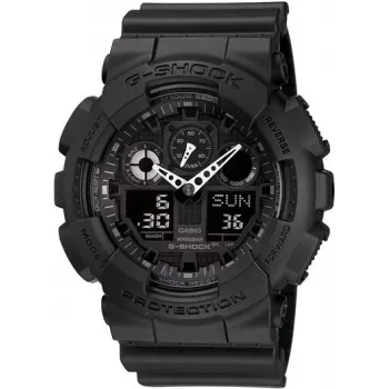 Rokas pulkstenis Casio GA-100-1A1ER vīriešu kvarca melns
