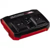 Baterijas lādētāja komplekts Einhell 2x 4.0Ah Twincharger AC LED