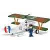 Konstruktors Cobi Blocks Nieuport 17 C.1 277 gab. — Modeļa lidmašīnas komplekts, kolekcionējams klucīšu komplekts