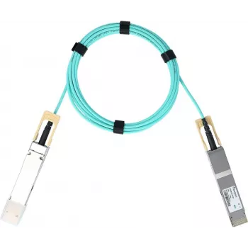 BlueOptics QSFP-DD aktīvais optiskais kabelis 3 m, 400GBASE-SR8, Ethernet/Infiniband