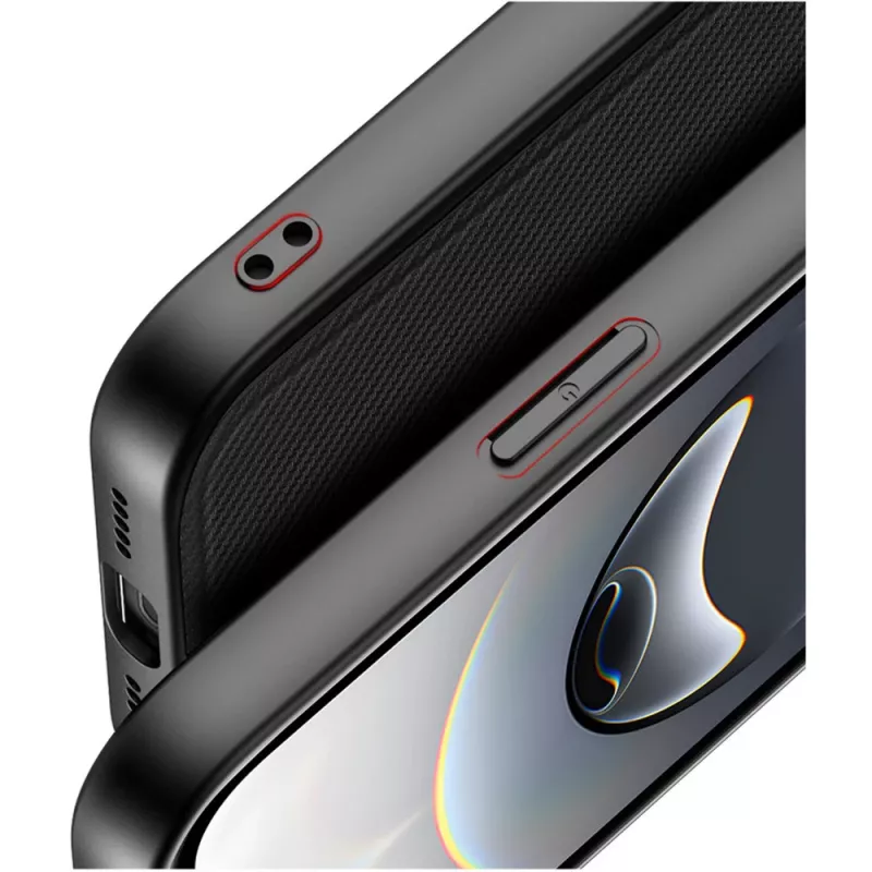 Nevox 2499 vāciņš iPhone 16e, melns, 15,5 cm