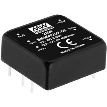 Strāvas adapteris MEAN WELL SKMW20F-03 20 W RoHS sertificēts