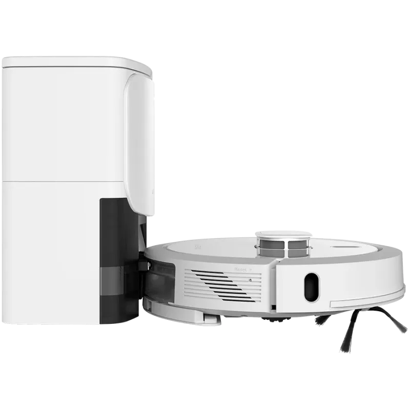 AENO Robotu putekļsūcējs RC4S: slapjā un sausā tīrīšana, viedā vadība AENO lietotnē, HEPA filtrs, 2-in-1 tvertne