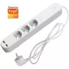 Viedā pagarinātājs Denver SHP-310U 3 AC kontaktligzdas F tips 3680 W