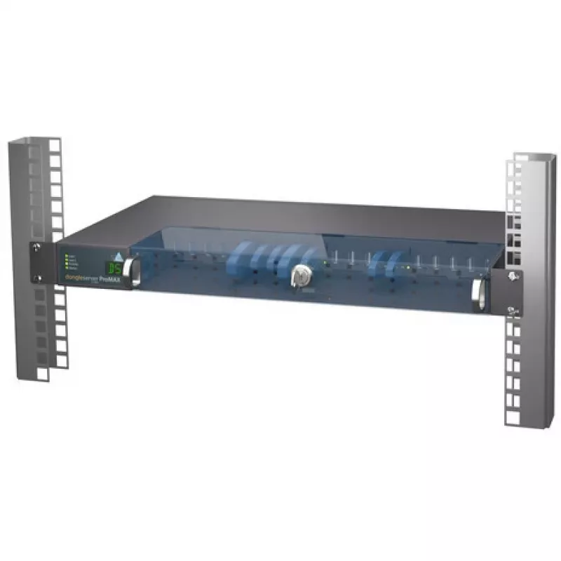 Drukas serveris SEH dongleserver ProMAX Ethernet LAN Melns Zils