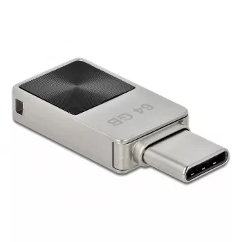 USB zibatmiņa DeLOCK 64 GB USB-C 3.2 Gen 1 Mini metāla korpusā