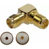 Vadu savienotājs DeLOCK 89953 SMA RP-SMA Gold