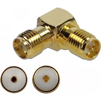 Vadu savienotājs DeLOCK 89953 SMA RP-SMA Gold