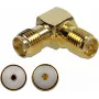 Vadu savienotājs DeLOCK 89953 SMA RP-SMA Gold