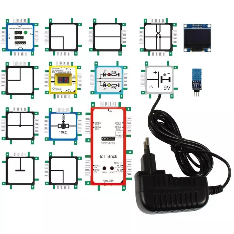 ALLNET IoT komplekts ALL-BRICK-0688 — IoT komplekts, spāņu valoda