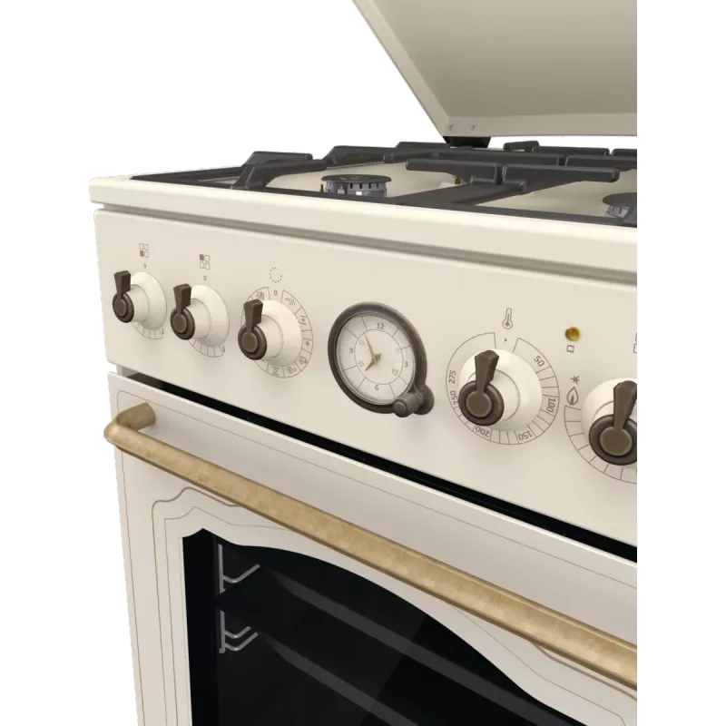 Gorenje GKS5B70CLI brīvi stāvoša gāzes-elektriskā plīts